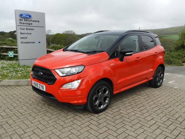 2019 (19) Ford EcoSport 1.0T EcoBoost GPF ST-Line SUV 5dr Petrol Auto Euro 6 (s/s) (125 ps)