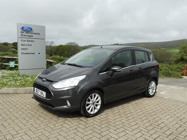 2017 (17) Ford B-Max 1.0T EcoBoost Titanium Navigator MPV 5dr Petrol Manual Euro 6 (100 ps)
